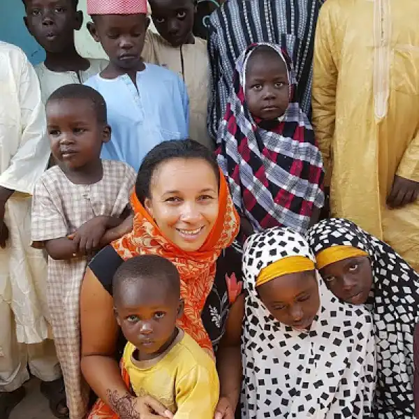 Ibinabo Fiberesima Visits Orphanage In Gombe State (Photos)